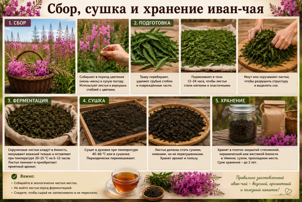 Иван-чай: польза и вред для организма, лечебные свойства кипрея узколистного и как его правильно заваривать